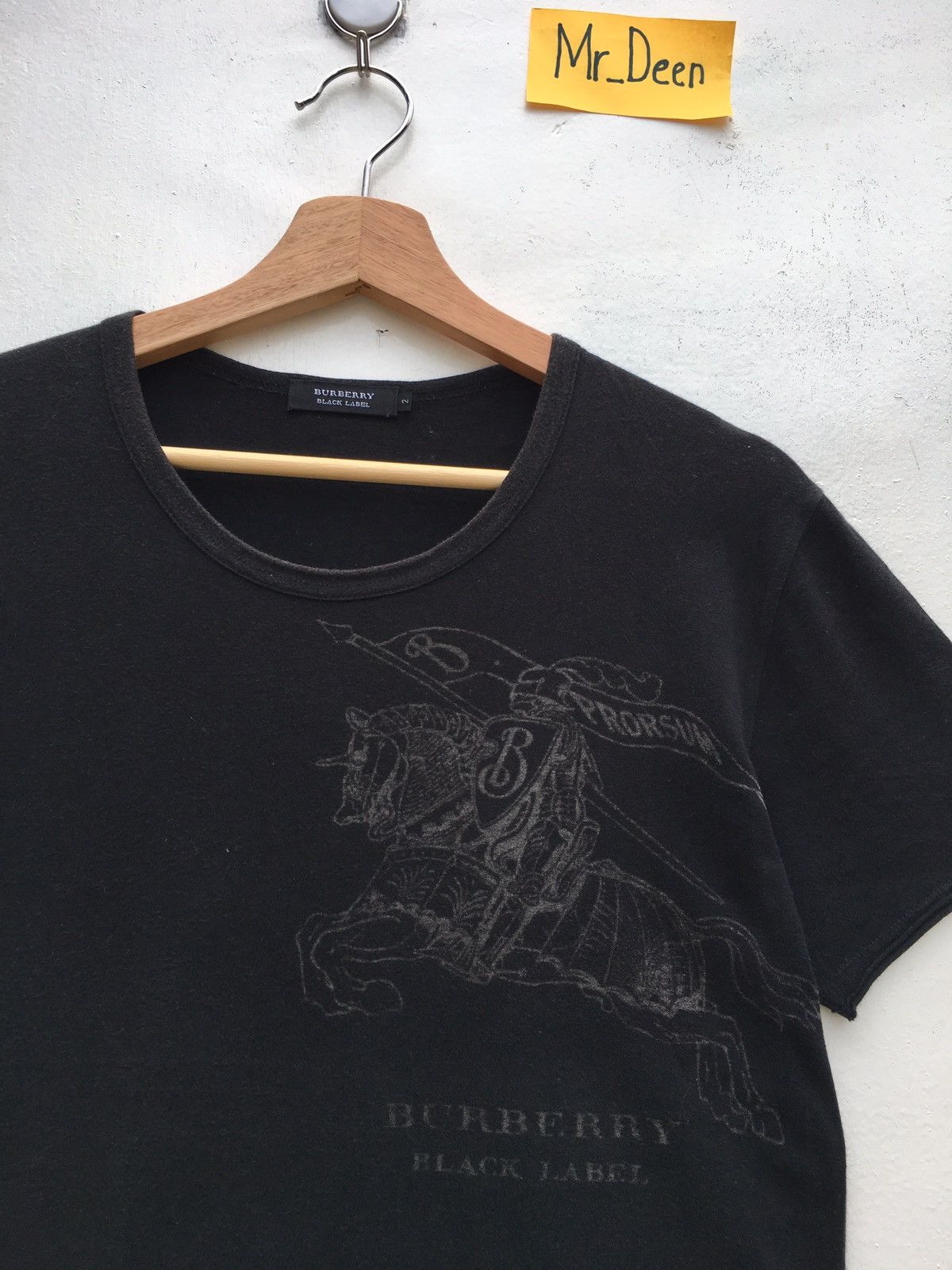 Vintage Burberry Big Logo Tshirt