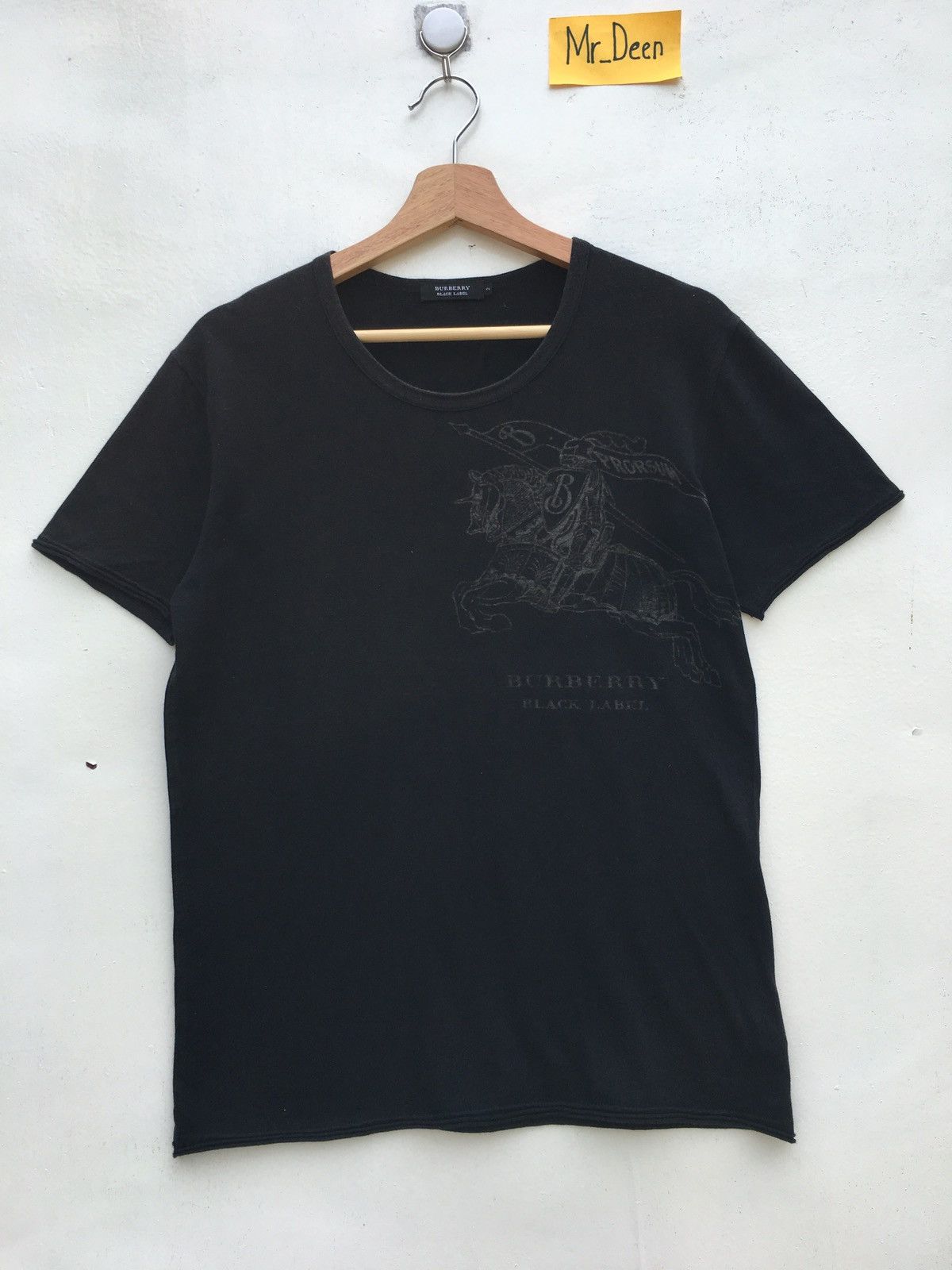 Burberry Vintage Burberry Big Logo Tshirt Size US M / EU 48-50 / 2 - 2 Thumbnail