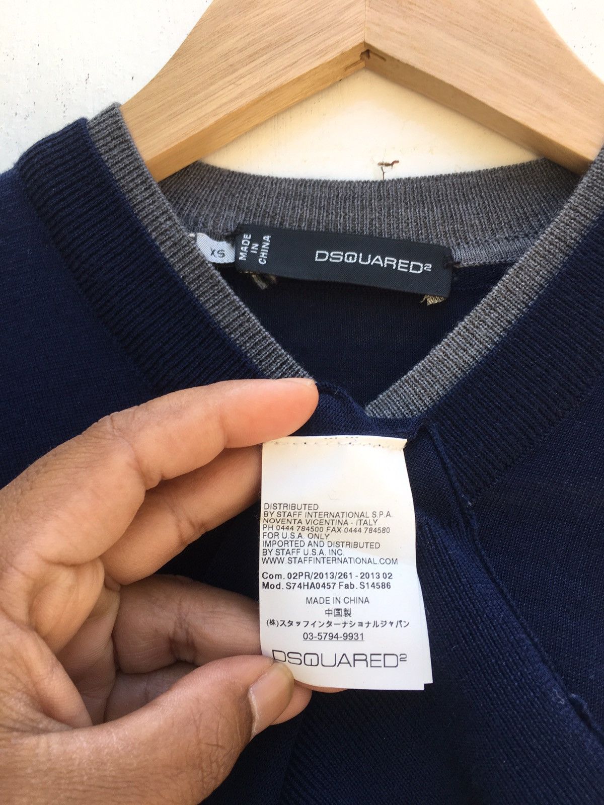 Dsquared2 Rare Dsquared2 Stretchable Sweatshirt Size US XS / EU 42 / 0 - 11 Thumbnail