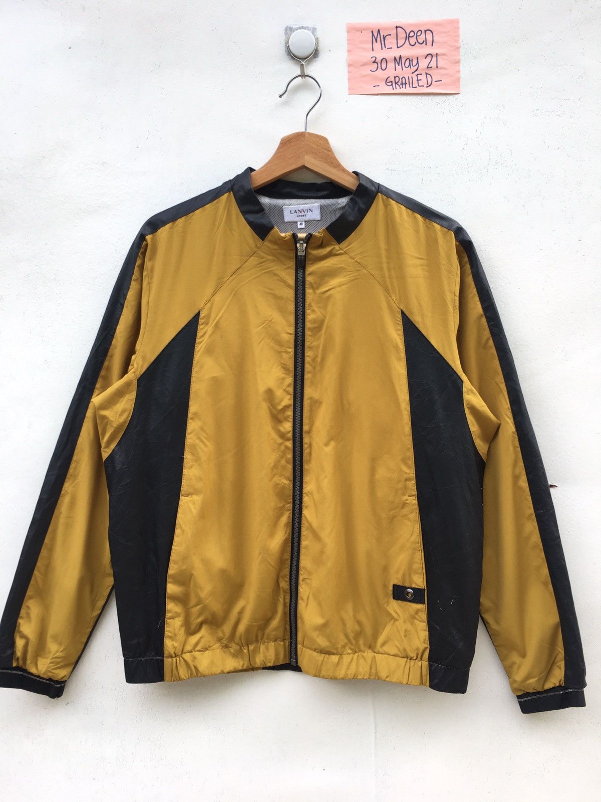 Lanvin Vintage Lanvin Sports Windbreaker Zip Up Size US M / EU 48-50 / 2 - 2 Thumbnail