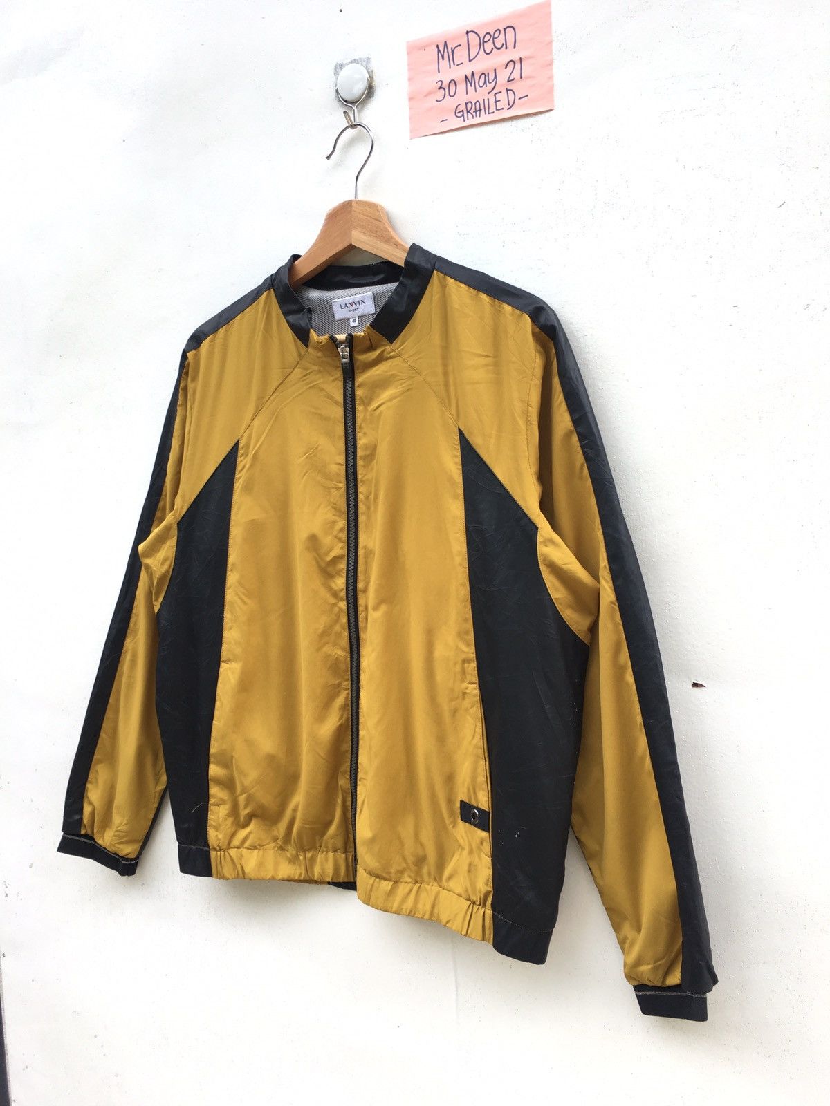 Lanvin Vintage Lanvin Sports Windbreaker Zip Up Size US M / EU 48-50 / 2 - 4 Thumbnail