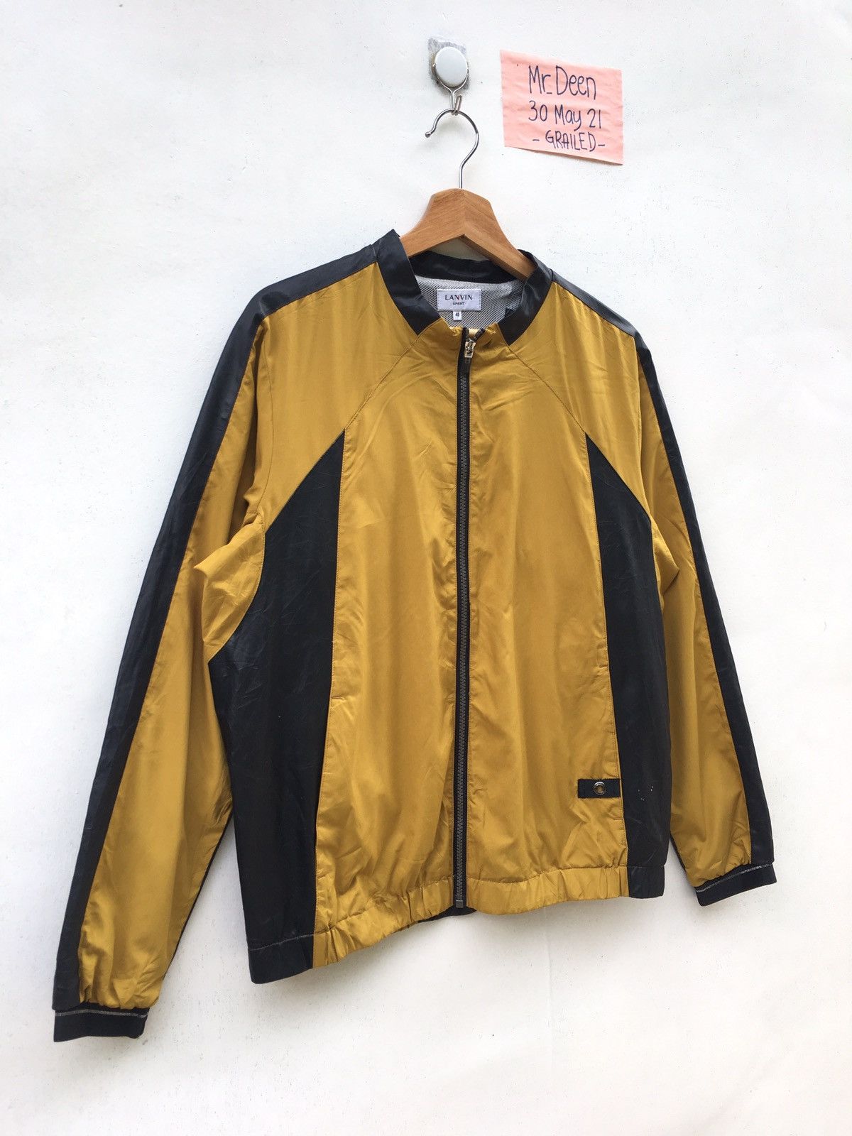 Lanvin Vintage Lanvin Sports Windbreaker Zip Up Size US M / EU 48-50 / 2 - 3 Thumbnail