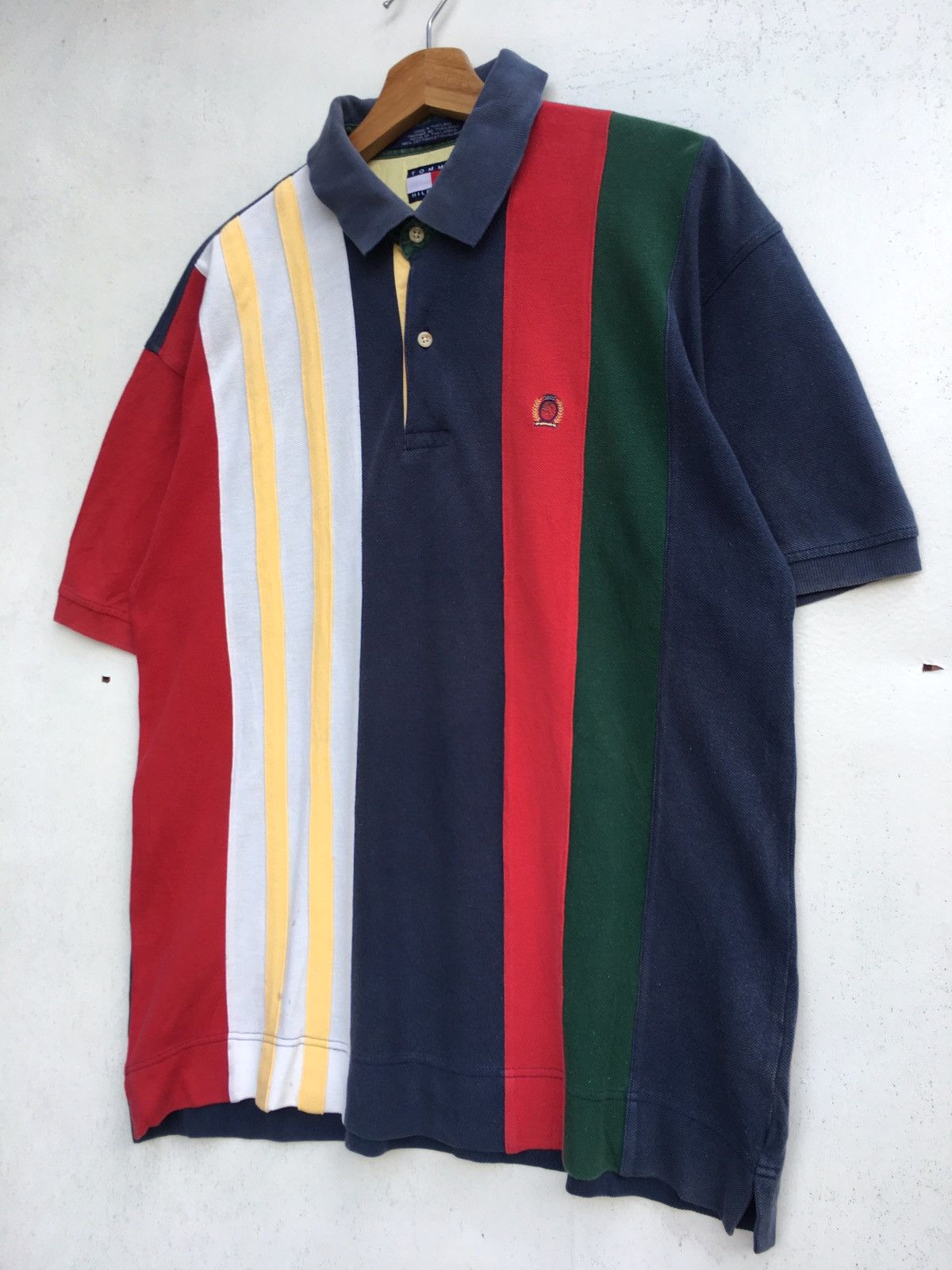 Tommy Hilfiger Vintage Tommy Hilfiger Polo Shirt Size US L / EU 52-54 / 3 - 4 Thumbnail