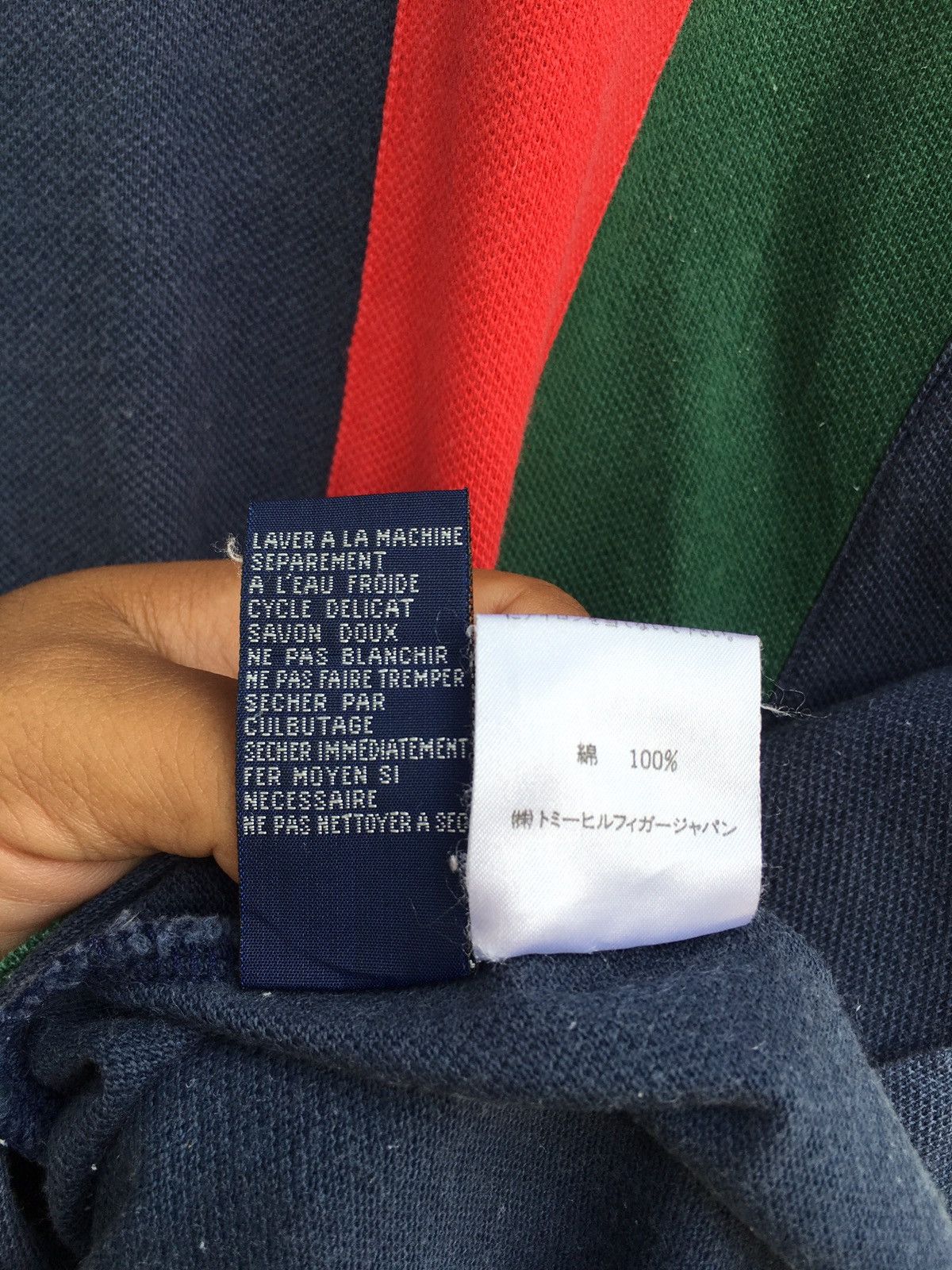 Tommy Hilfiger Vintage Tommy Hilfiger Polo Shirt Size US L / EU 52-54 / 3 - 9 Thumbnail