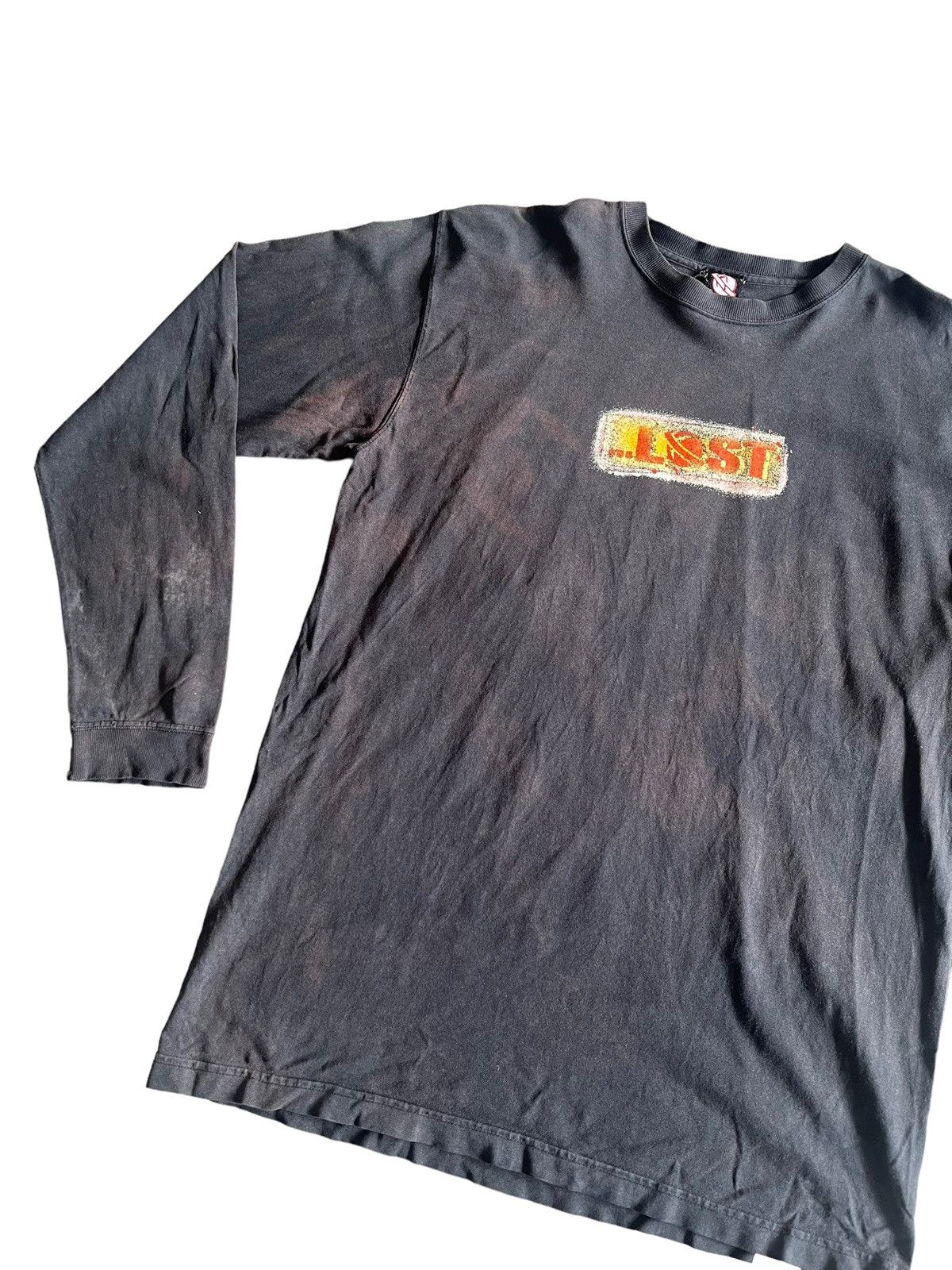 Lost Enterprises Lost Enterprises Thrashed Distressed Faded ERD Skate Shirt Size US XL / EU 56 / 4 - 7 Thumbnail
