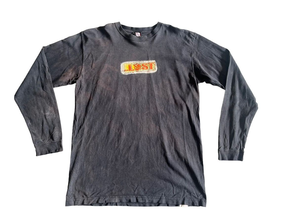 Lost Enterprises Lost Enterprises Thrashed Distressed Faded ERD Skate Shirt Size US XL / EU 56 / 4 - 6 Thumbnail