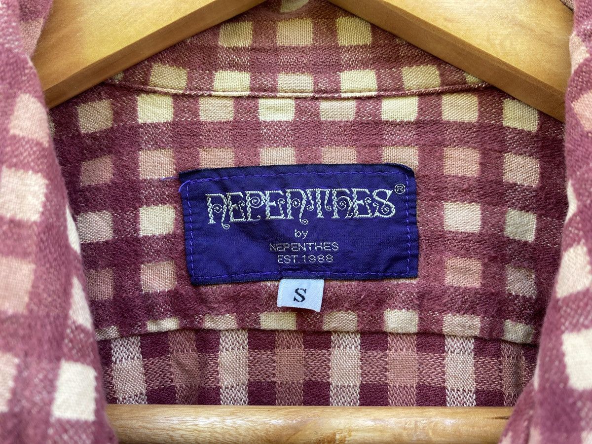 Japanese Brand Nepenthes Japanese designer Six Pocket Plaid Flannel Size US S / EU 44-46 / 1 - 6 Thumbnail