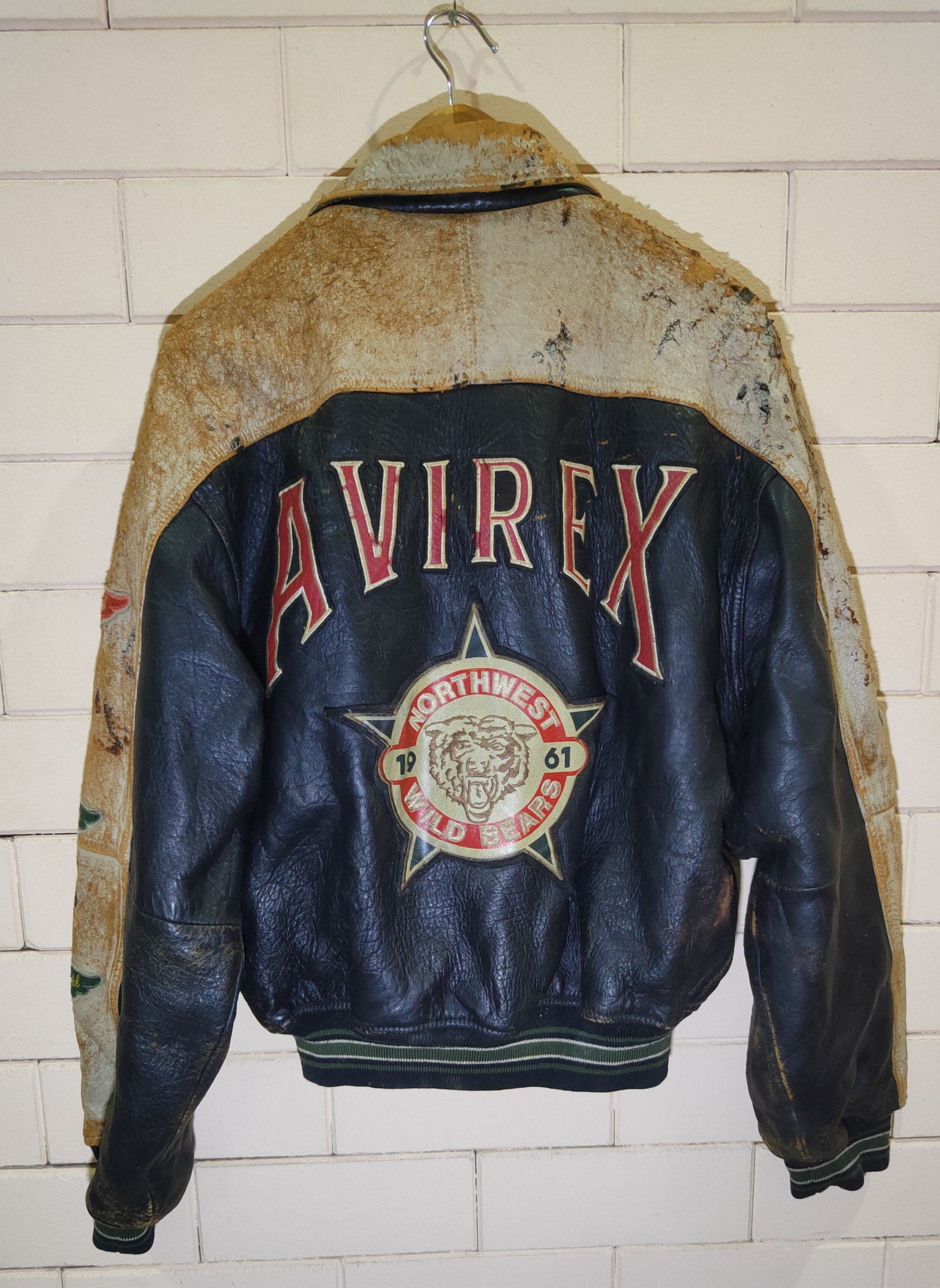 Avirex × Varsity Jacket × Vintage ❌DAMAGED❌LAST DROP B4