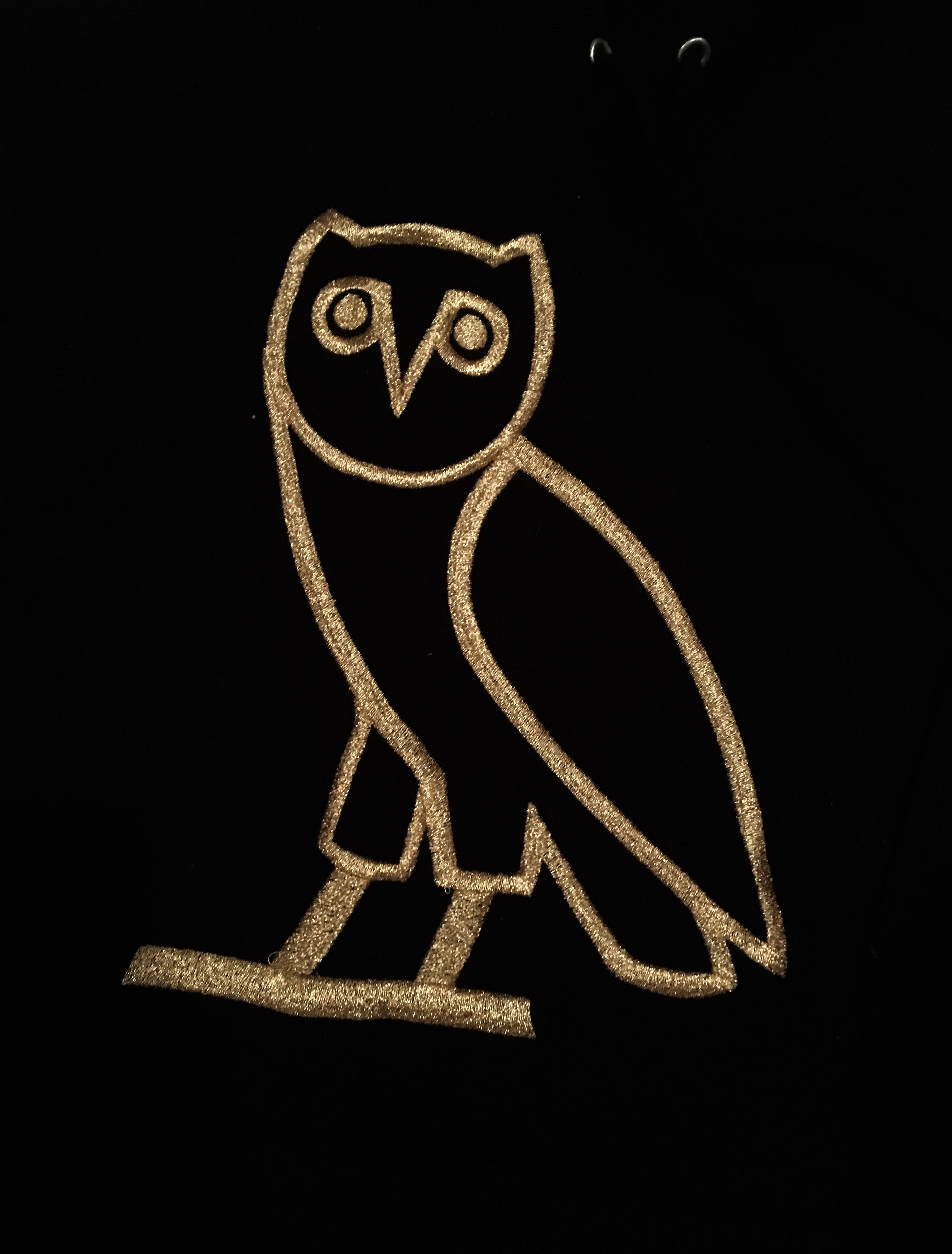 Octobers Very Own Drake OVO Owl Logo Hoodie Black | Grailed