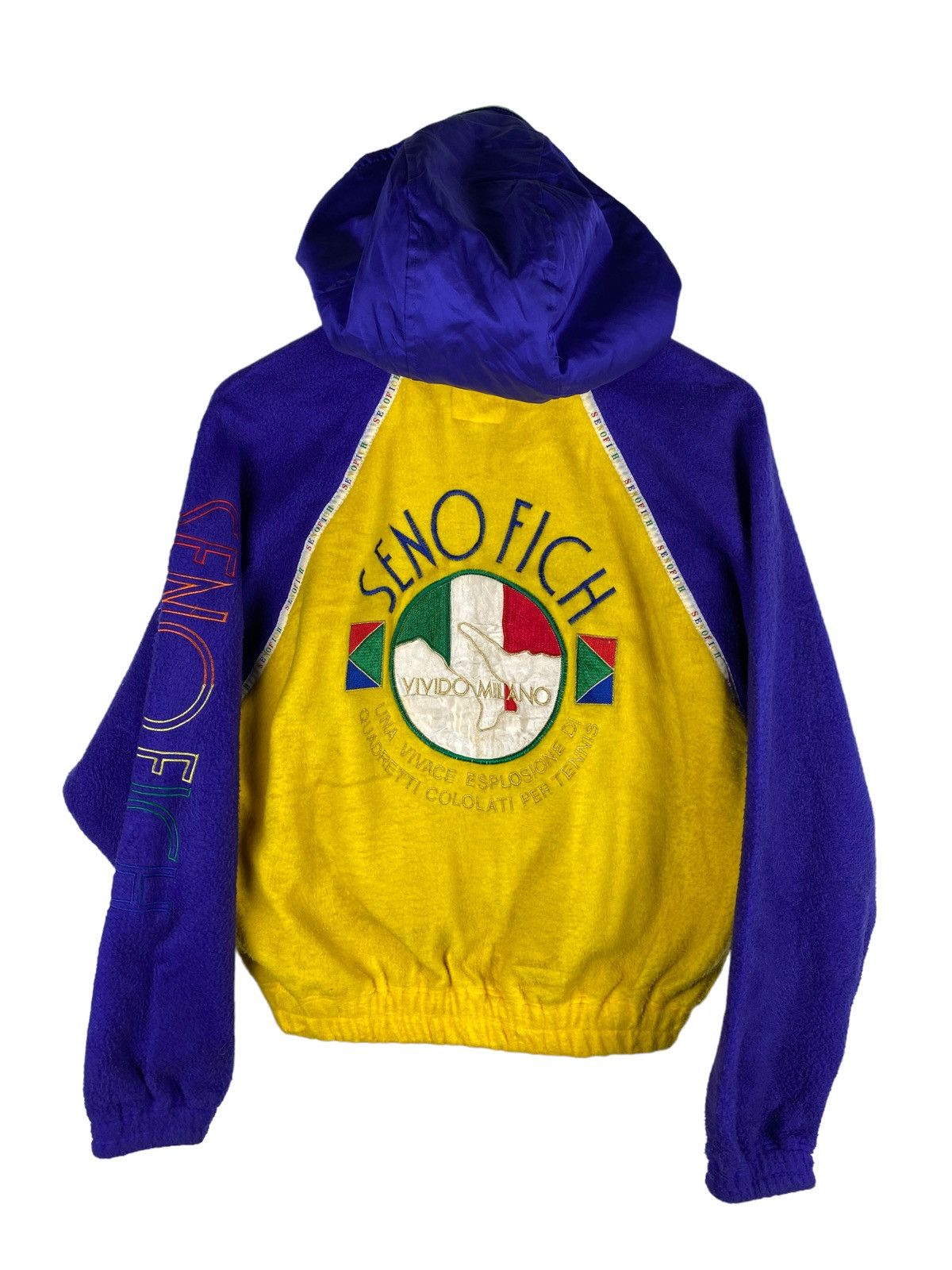 Japanese Brand 🔥SALE🔥SENO FICH VIVIDO MILANO FLEECE JACKET Size US M / EU 48-50 / 2 - 1 Thumbnail
