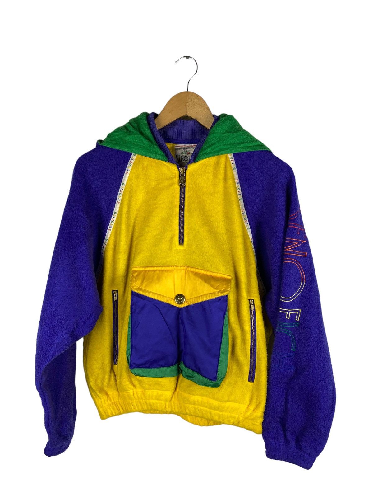 Japanese Brand 🔥SALE🔥SENO FICH VIVIDO MILANO FLEECE JACKET Size US M / EU 48-50 / 2 - 2 Thumbnail