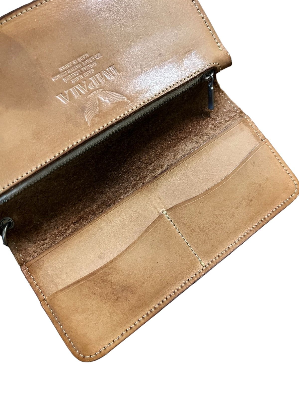 Genuine Leather CUSTOM🔥Japan Crafted IMPALA Rockabilly Long Wallets Size ONE SIZE - 6 Thumbnail