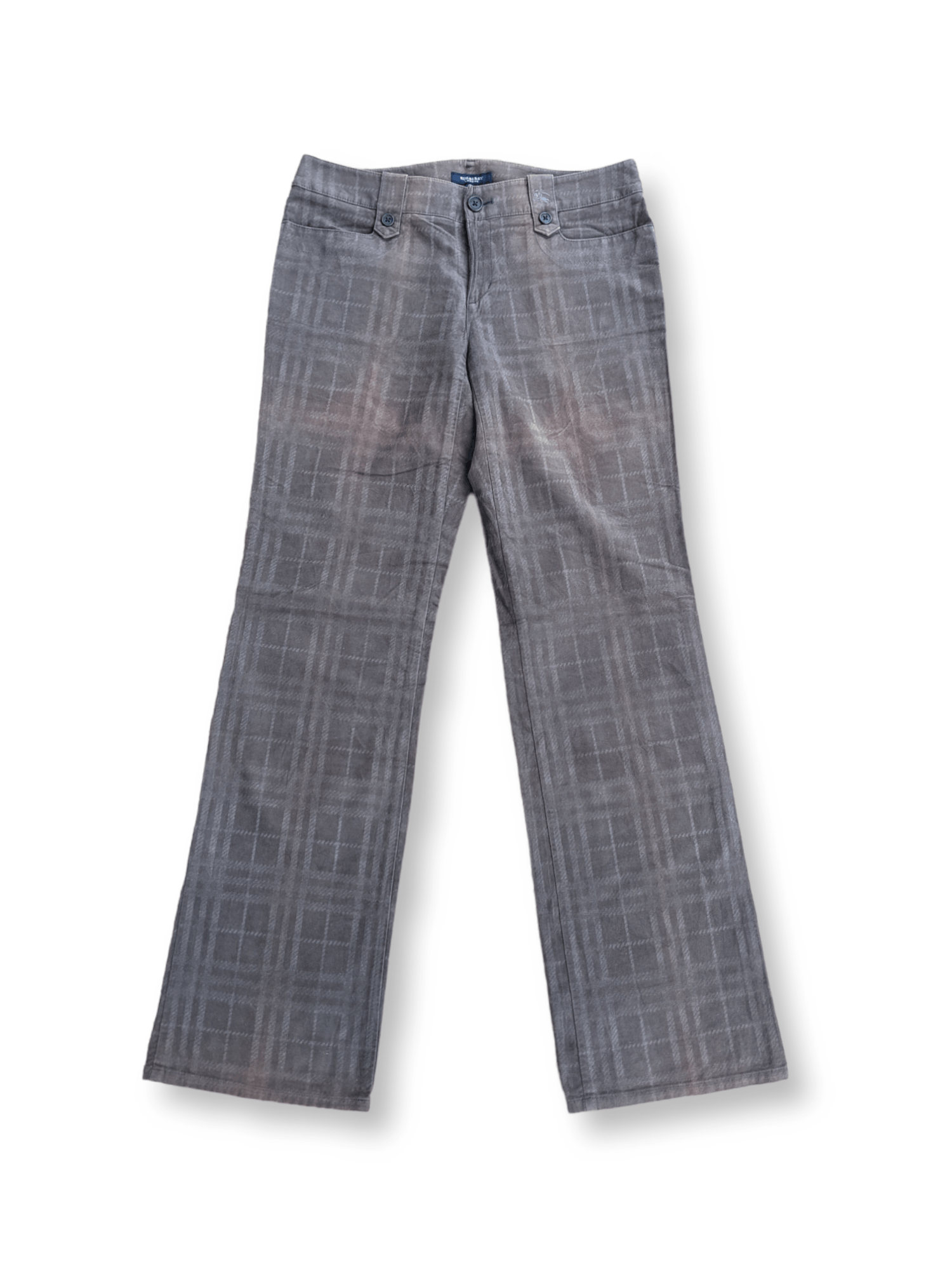 Burberry Nova Check Flare Pants