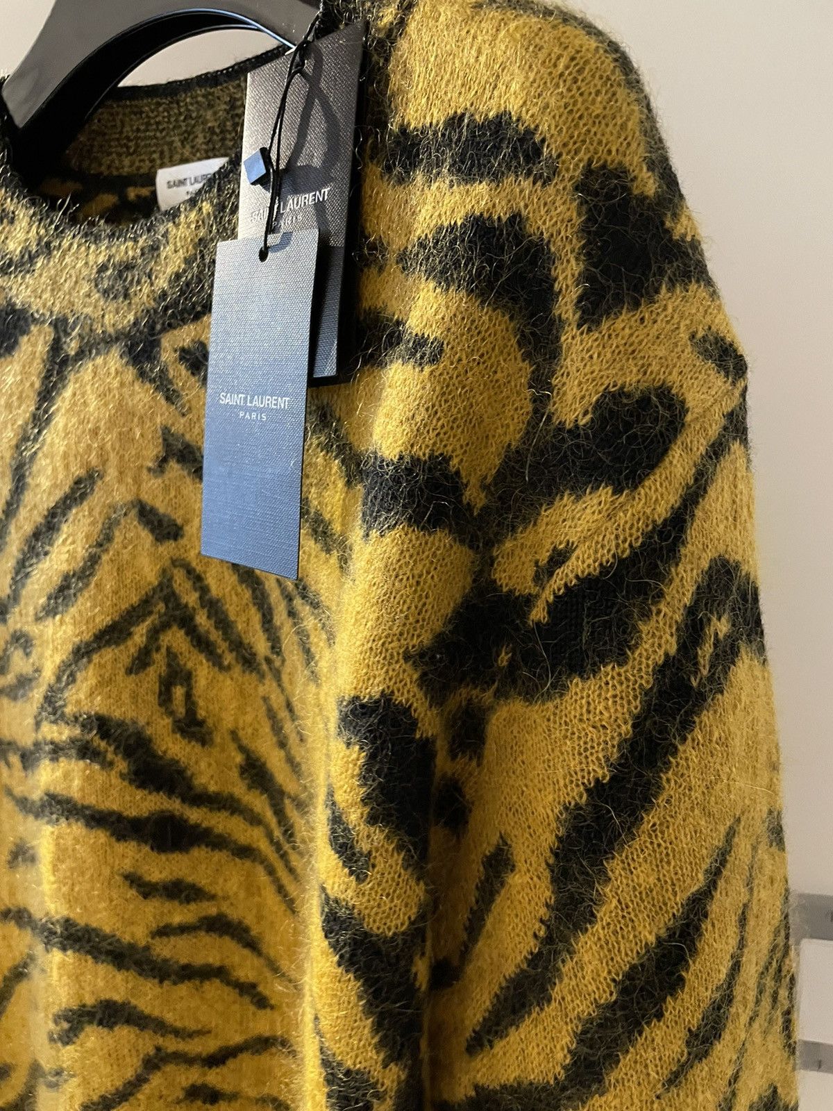 Saint Laurent Paris × Yves Saint Laurent $1,600 Limited Edition Super Runway YSL Sweater Size US L / EU 52-54 / 3 - 19 Thumbnail
