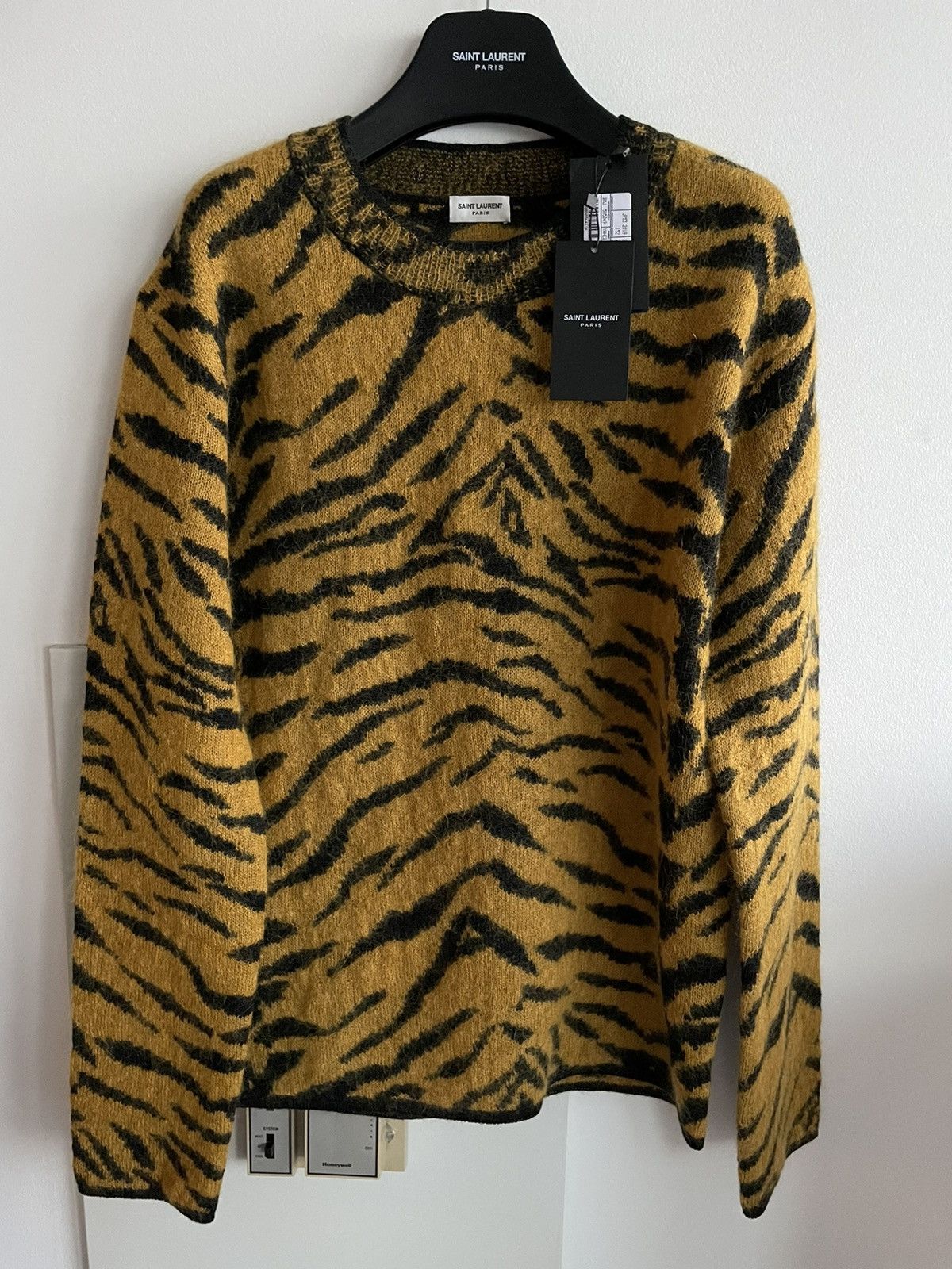 Saint Laurent Paris × Yves Saint Laurent $1,600 Limited Edition Super Runway YSL Sweater Size US L / EU 52-54 / 3 - 20 Thumbnail