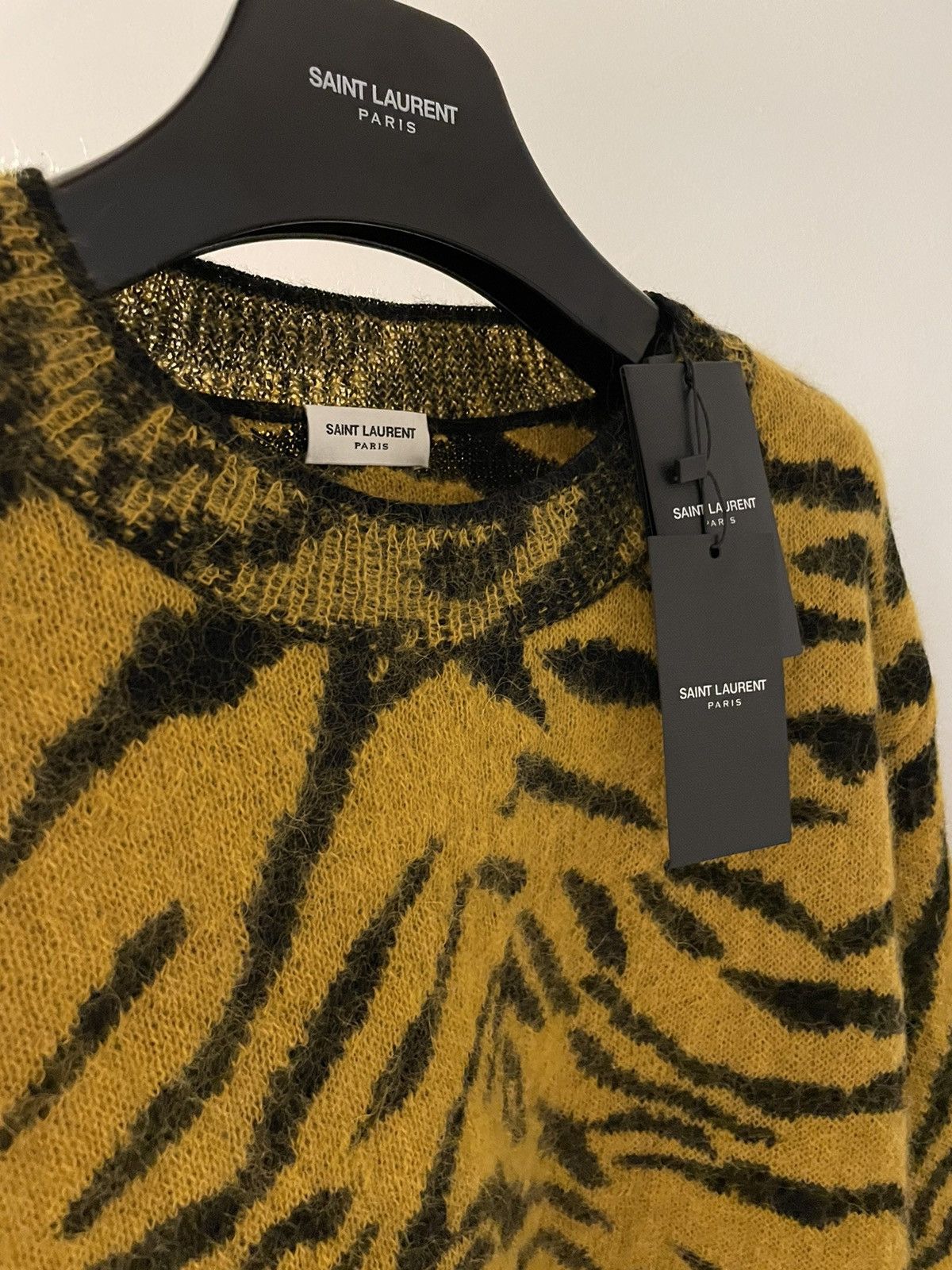 Saint Laurent Paris × Yves Saint Laurent $1,600 Limited Edition Super Runway YSL Sweater Size US L / EU 52-54 / 3 - 7 Thumbnail