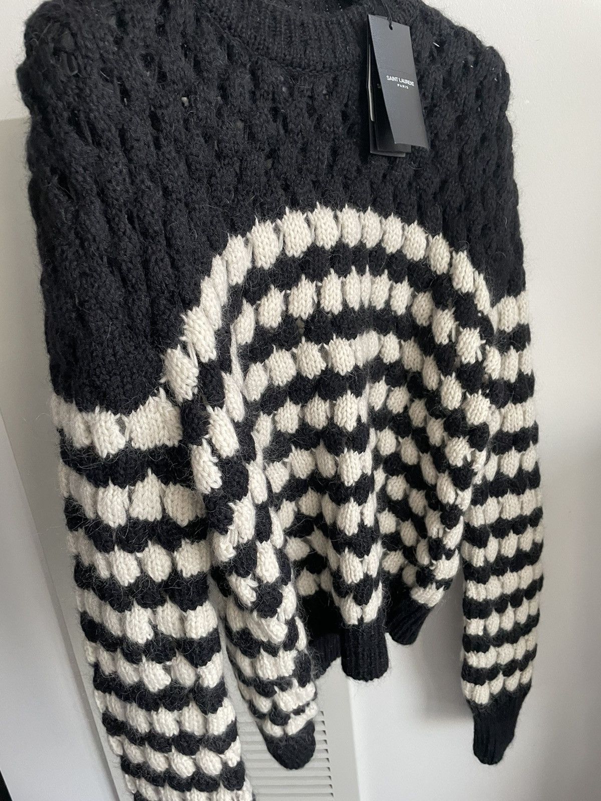 Hedi Slimane × Saint Laurent Paris × Yves Saint Laurent $1,500 Super Runway Limited Edition Saint Laurent Sweater Size US XL / EU 56 / 4 - 23 Thumbnail