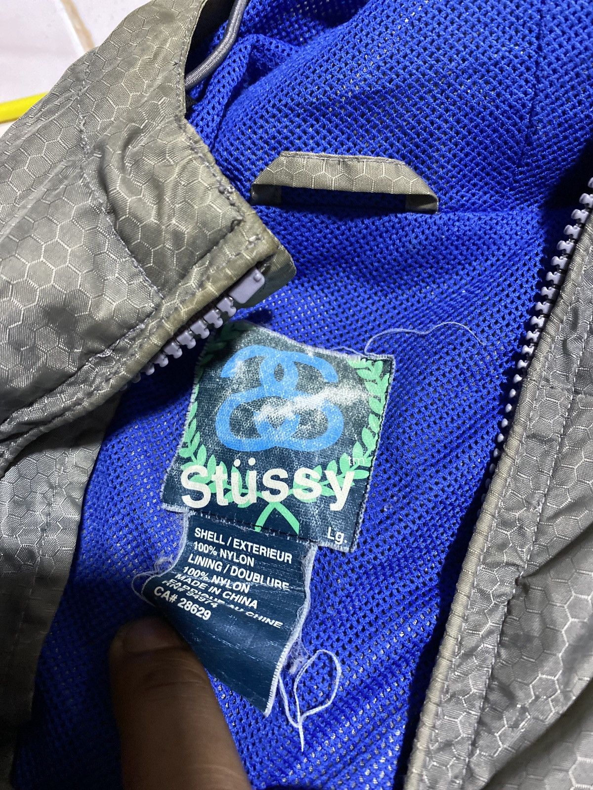 Stussy 🔥SALE🔥STUSSY FADED BY SUN LIGHT JACKET HOODIE Size US L / EU 52-54 / 3 - 6 Thumbnail