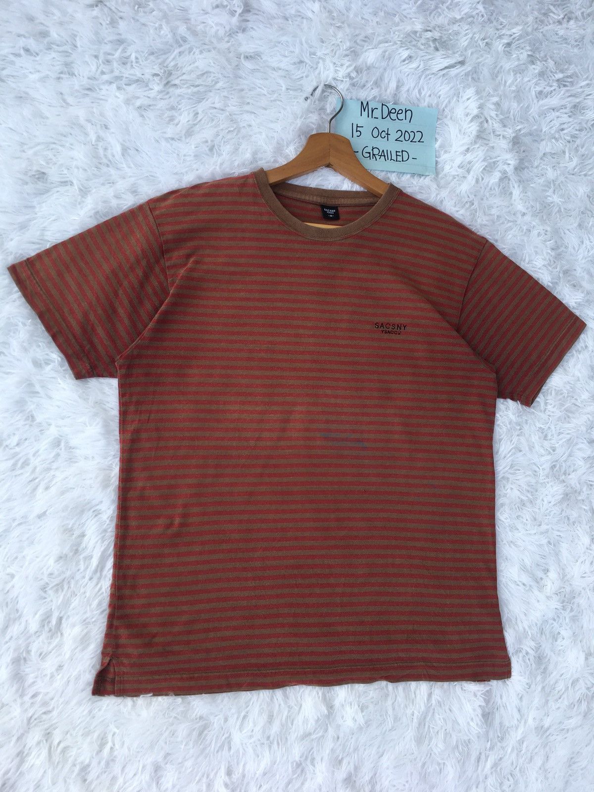 Yohji Yamamoto Rare Yohji Yamamoto Y’saccs SACSNY Tshirt Size US M / EU 48-50 / 2 - 4 Thumbnail