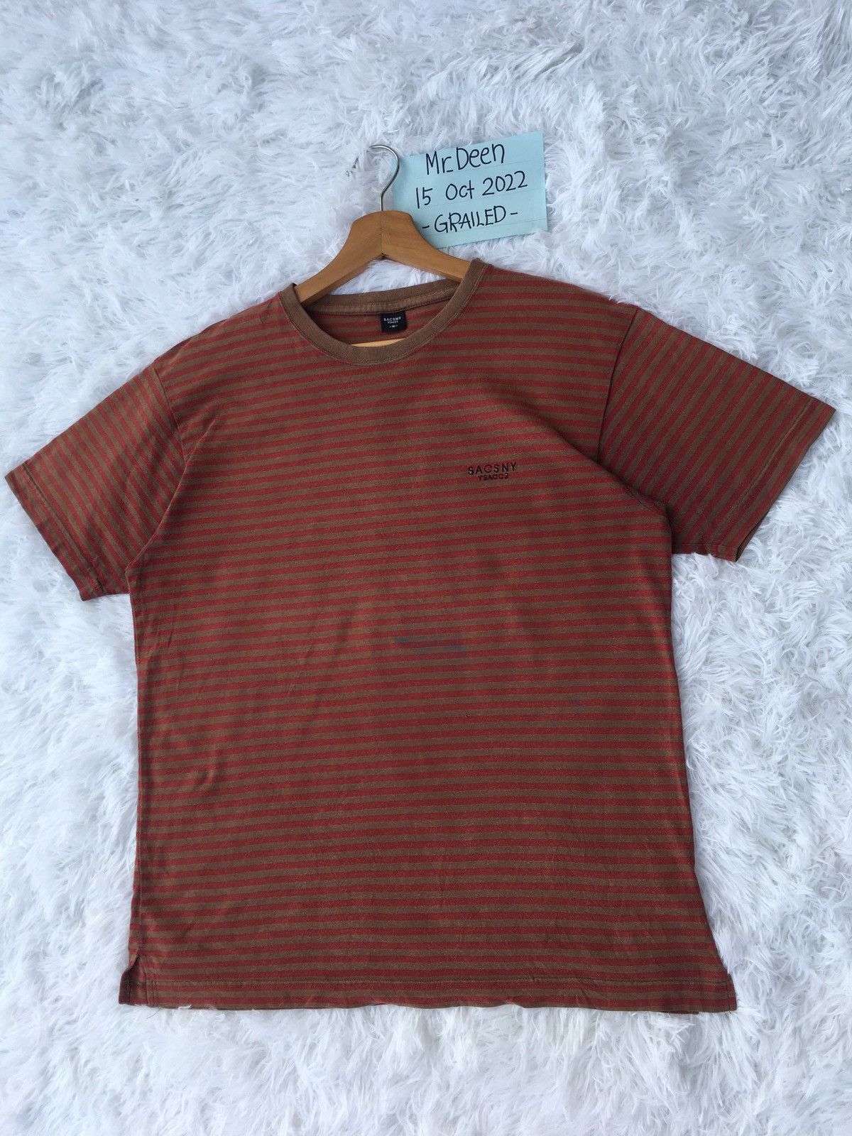 Yohji Yamamoto Rare Yohji Yamamoto Y’saccs SACSNY Tshirt Size US M / EU 48-50 / 2 - 5 Thumbnail
