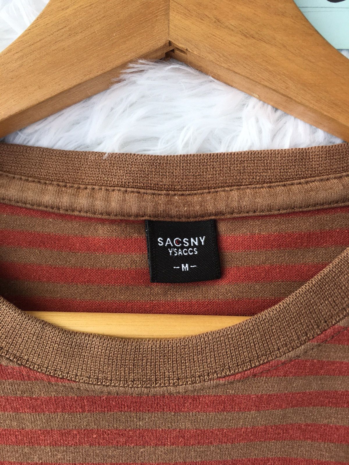 Yohji Yamamoto Rare Yohji Yamamoto Y’saccs SACSNY Tshirt Size US M / EU 48-50 / 2 - 10 Thumbnail