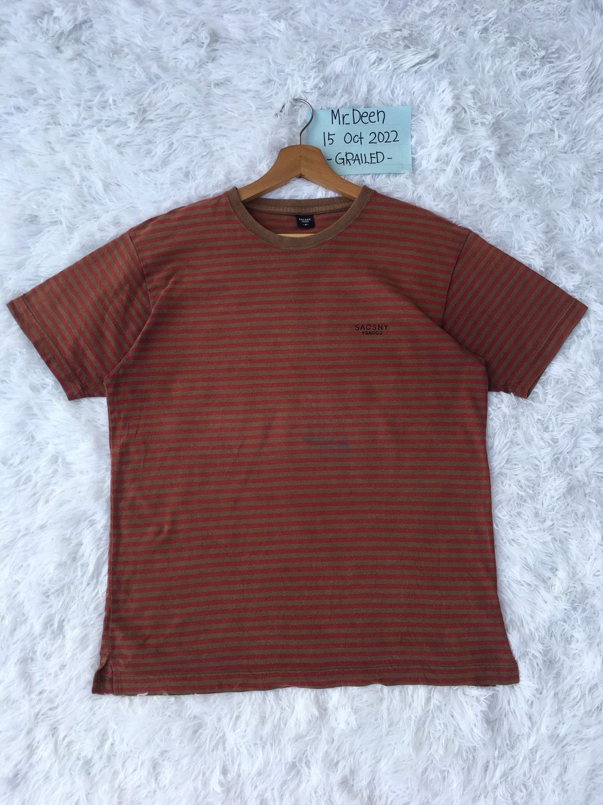 Yohji Yamamoto Rare Yohji Yamamoto Y’saccs SACSNY Tshirt Size US M / EU 48-50 / 2 - 3 Thumbnail