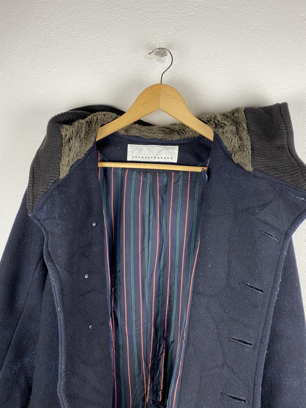 Issey Miyake 🔥SALE🔥SUNAOKUWAHARA ISSEY MIYAKE WOOL JACKET Size US S / EU 44-46 / 1 - 5 Thumbnail
