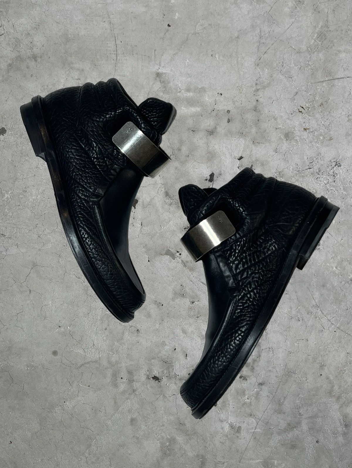 Yves Saint Laurent YSL Metal Strapped Boots Size US 10 / EU 43 - 6 Thumbnail