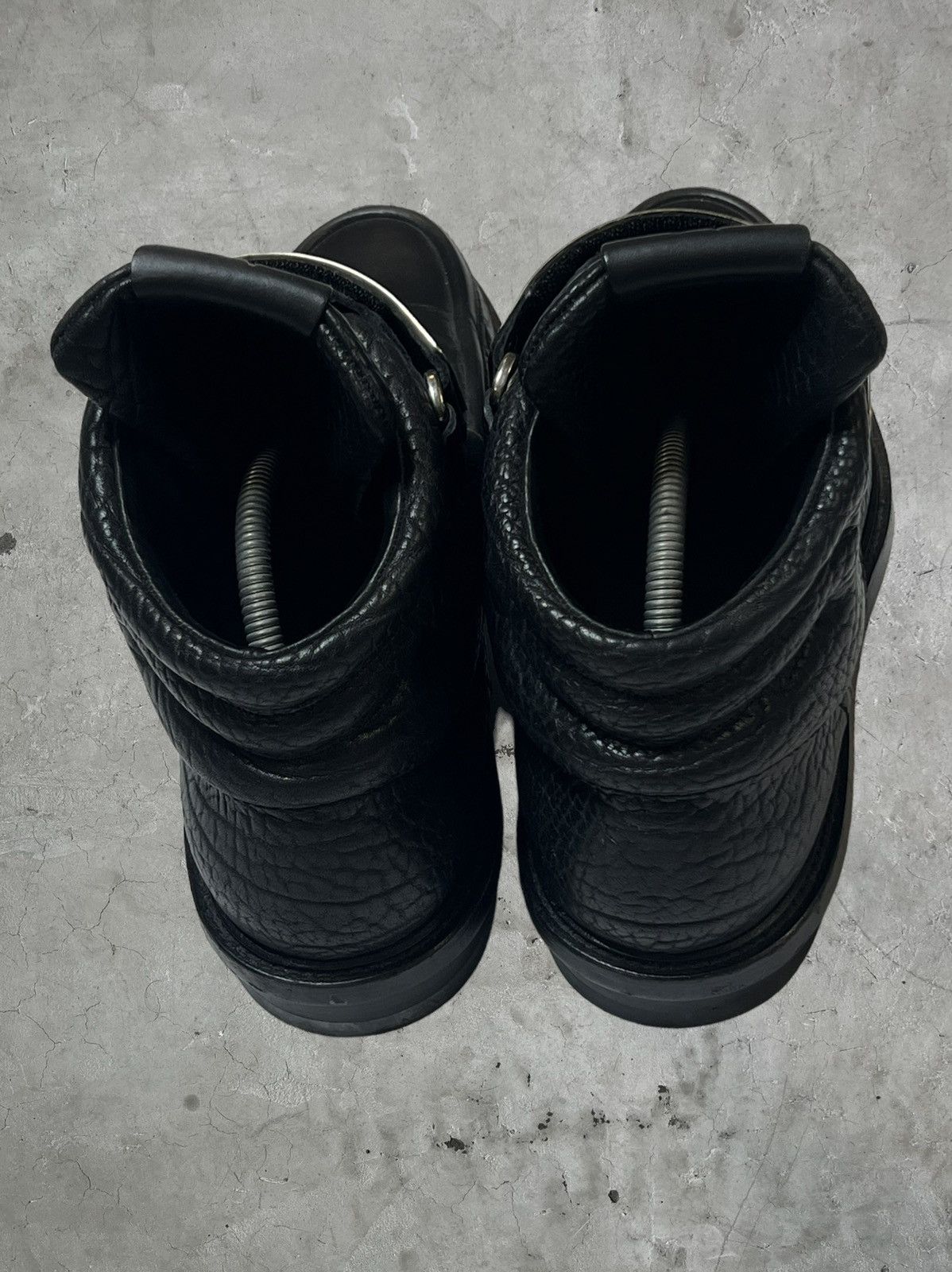 Yves Saint Laurent YSL Metal Strapped Boots Size US 10 / EU 43 - 9 Thumbnail