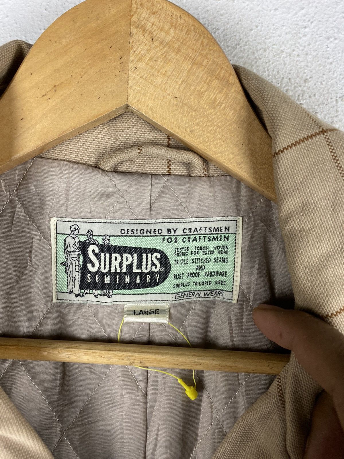 Japanese Brand 🔥SALE🔥SURPLUS SEMINARY DESIGN BY CRAFTMEN Size US L / EU 52-54 / 3 - 7 Thumbnail
