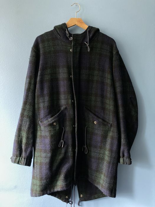 Supreme Wool Fishtail Parka Harris Tweed-