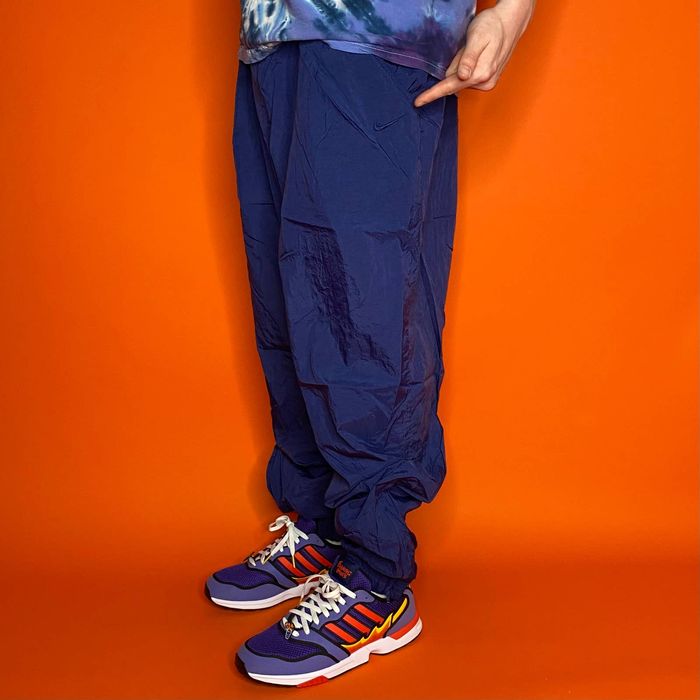 Nike Vintage Navy Blue Nike Joggers Track Pants Subtle Baggy 90s Grailed