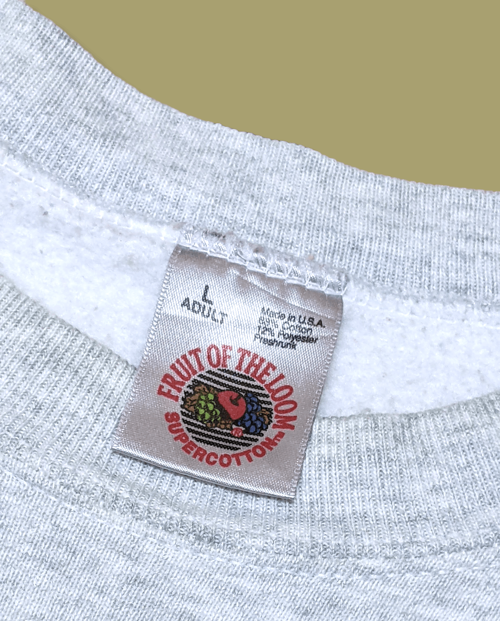 Fruit Of The Loom × Vintage Vtg 90s College San Louis University Crewneck Sweatshirt Size US L / EU 52-54 / 3 - 8 Thumbnail