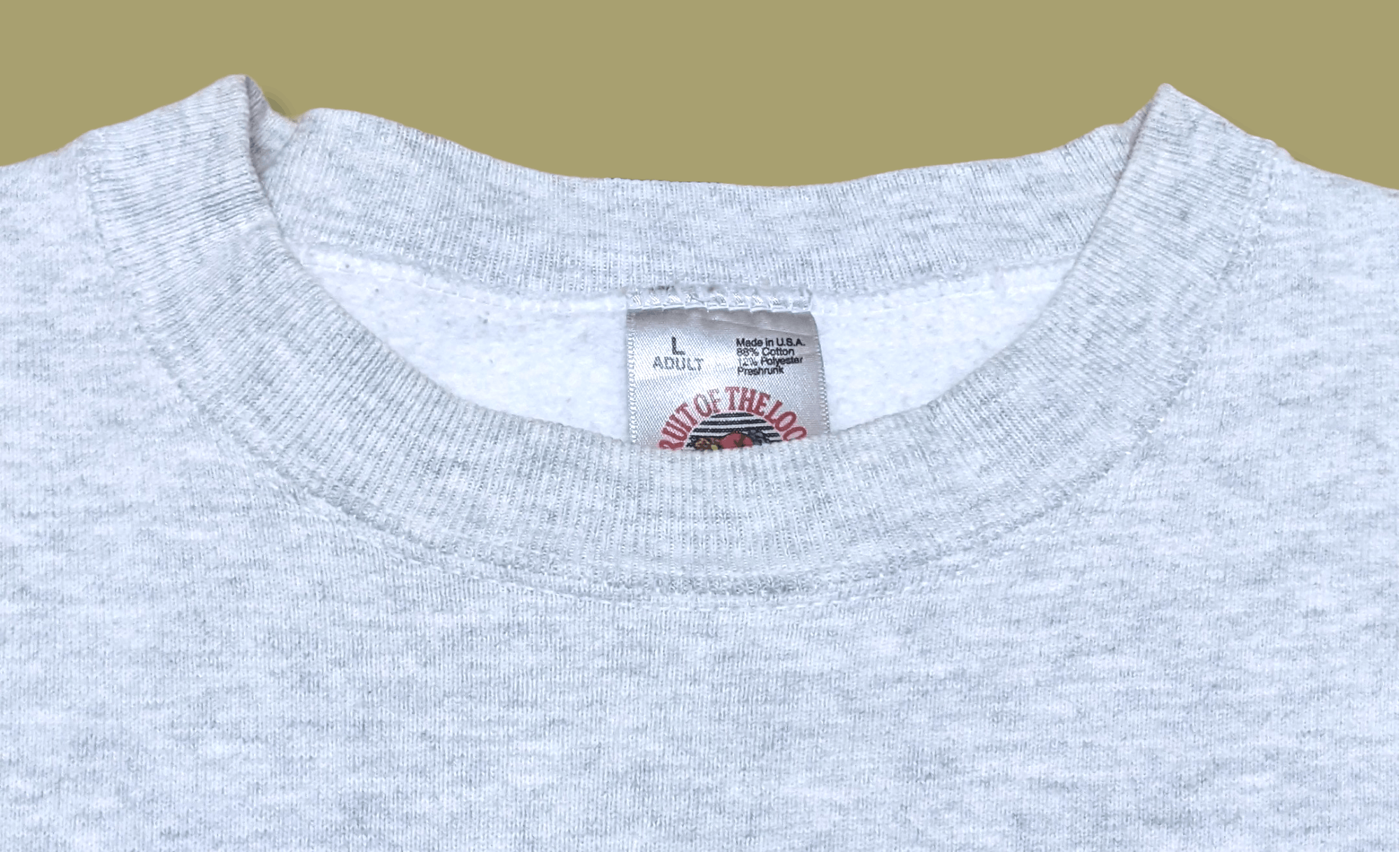 Fruit Of The Loom × Vintage Vtg 90s College San Louis University Crewneck Sweatshirt Size US L / EU 52-54 / 3 - 7 Thumbnail