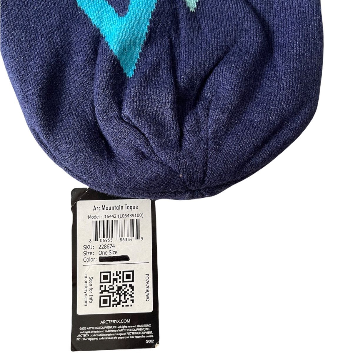 Arc'teryx Arc'Teryx Beanie Bird Arc Mountain Toque BRAND NEW Size ONE SIZE - 3 Thumbnail
