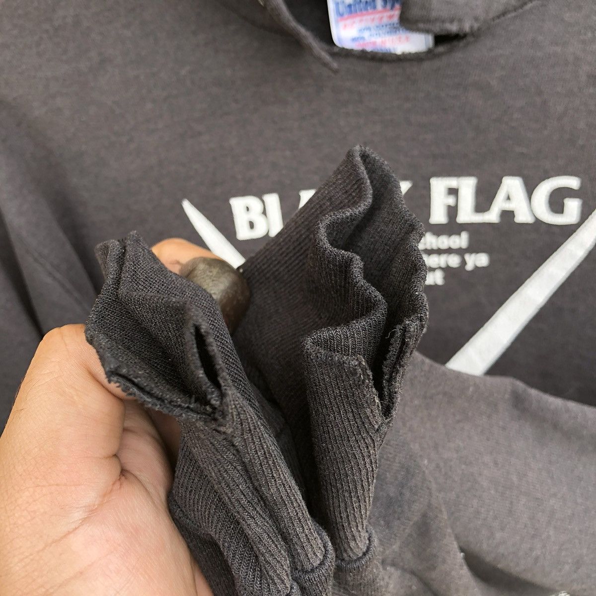 Band Tees Vintage Black Flag Cover Album Hoodie Sweatshirt Size US S / EU 44-46 / 1 - 6 Thumbnail
