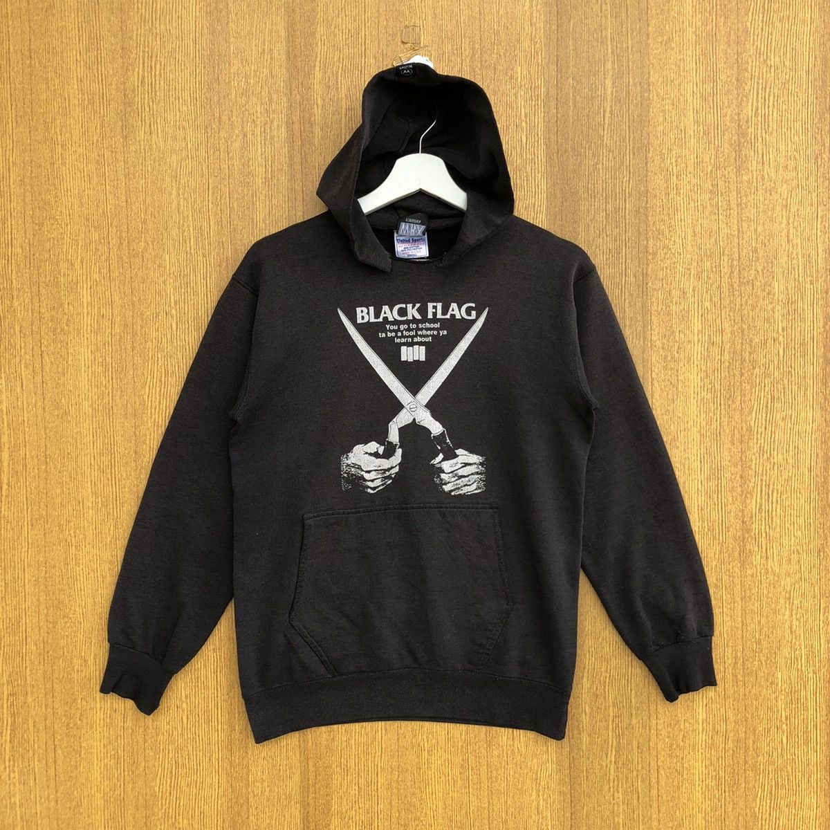 Band Tees Vintage Black Flag Cover Album Hoodie Sweatshirt Size US S / EU 44-46 / 1 - 1 Thumbnail