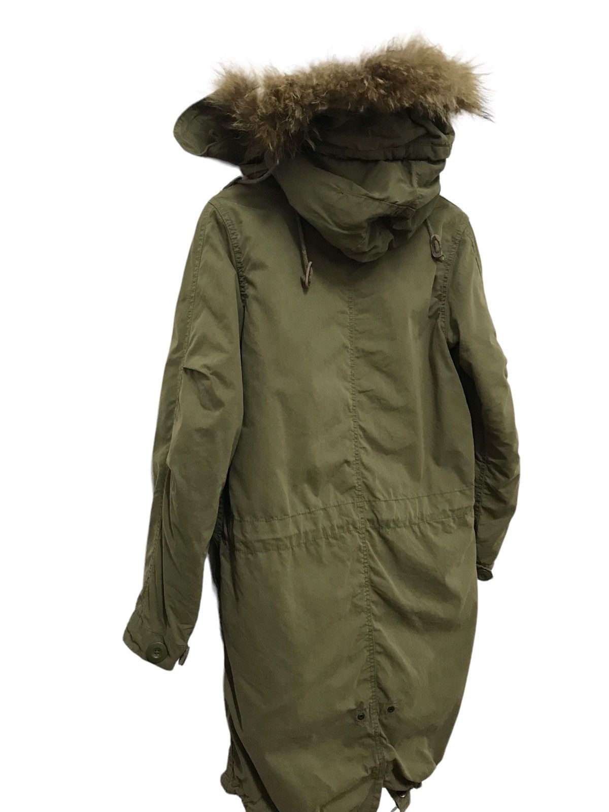 Avirex x Earth music & Ecology military Parka Fishtail Jacke