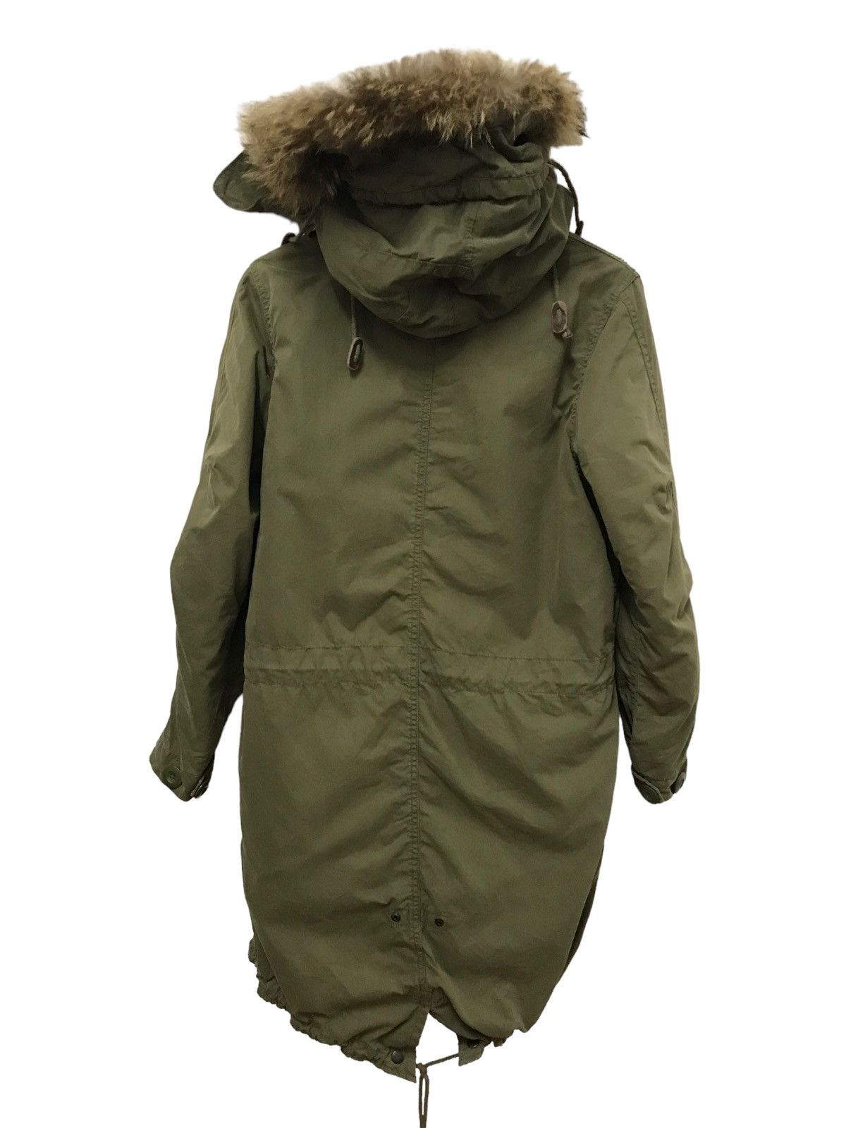 Avirex x Earth music & Ecology military Parka Fishtail Jacke
