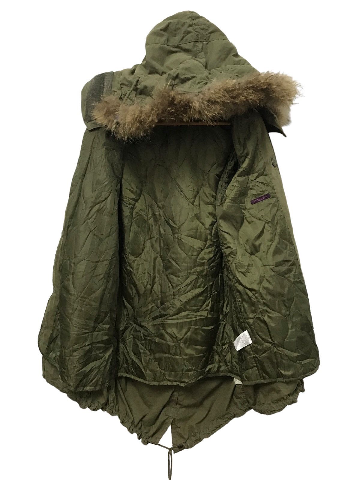 Avirex x Earth music & Ecology military Parka Fishtail Jacke