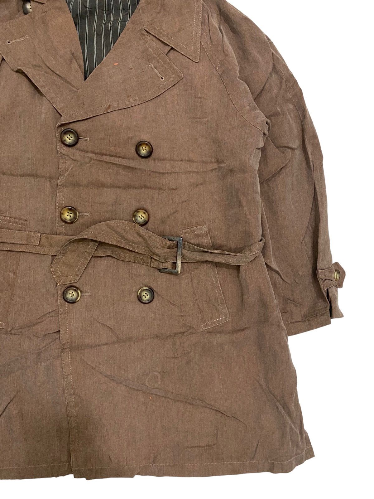 Japanese Brand × Jun Takahashi × Vintage Jun Men Trench Coat Size US M / EU 48-50 / 2 - 3 Thumbnail
