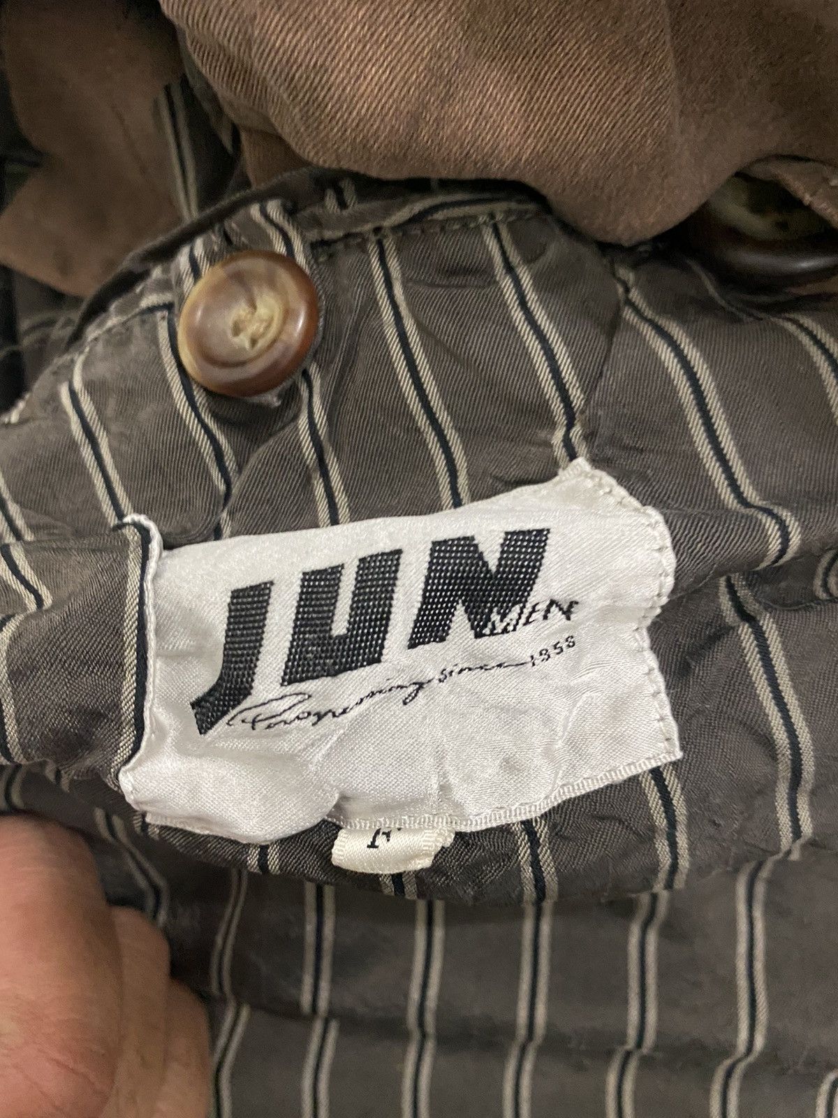 Japanese Brand × Jun Takahashi × Vintage Jun Men Trench Coat Size US M / EU 48-50 / 2 - 8 Thumbnail