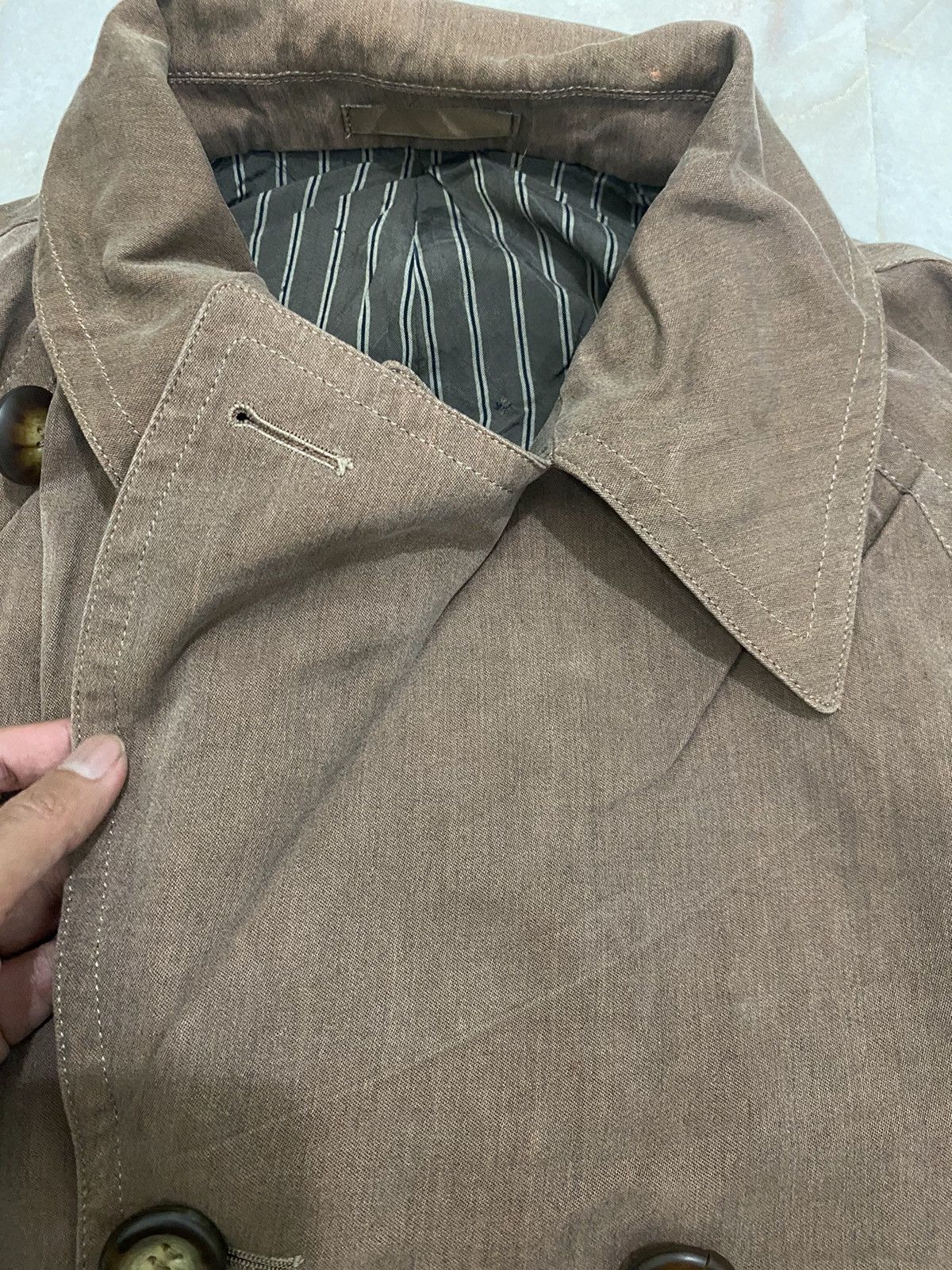 Japanese Brand × Jun Takahashi × Vintage Jun Men Trench Coat Size US M / EU 48-50 / 2 - 5 Thumbnail