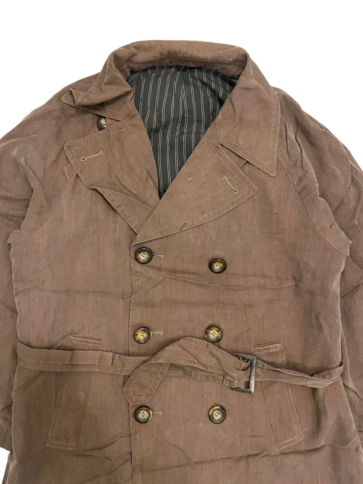 Japanese Brand × Jun Takahashi × Vintage Jun Men Trench Coat Size US M / EU 48-50 / 2 - 4 Thumbnail