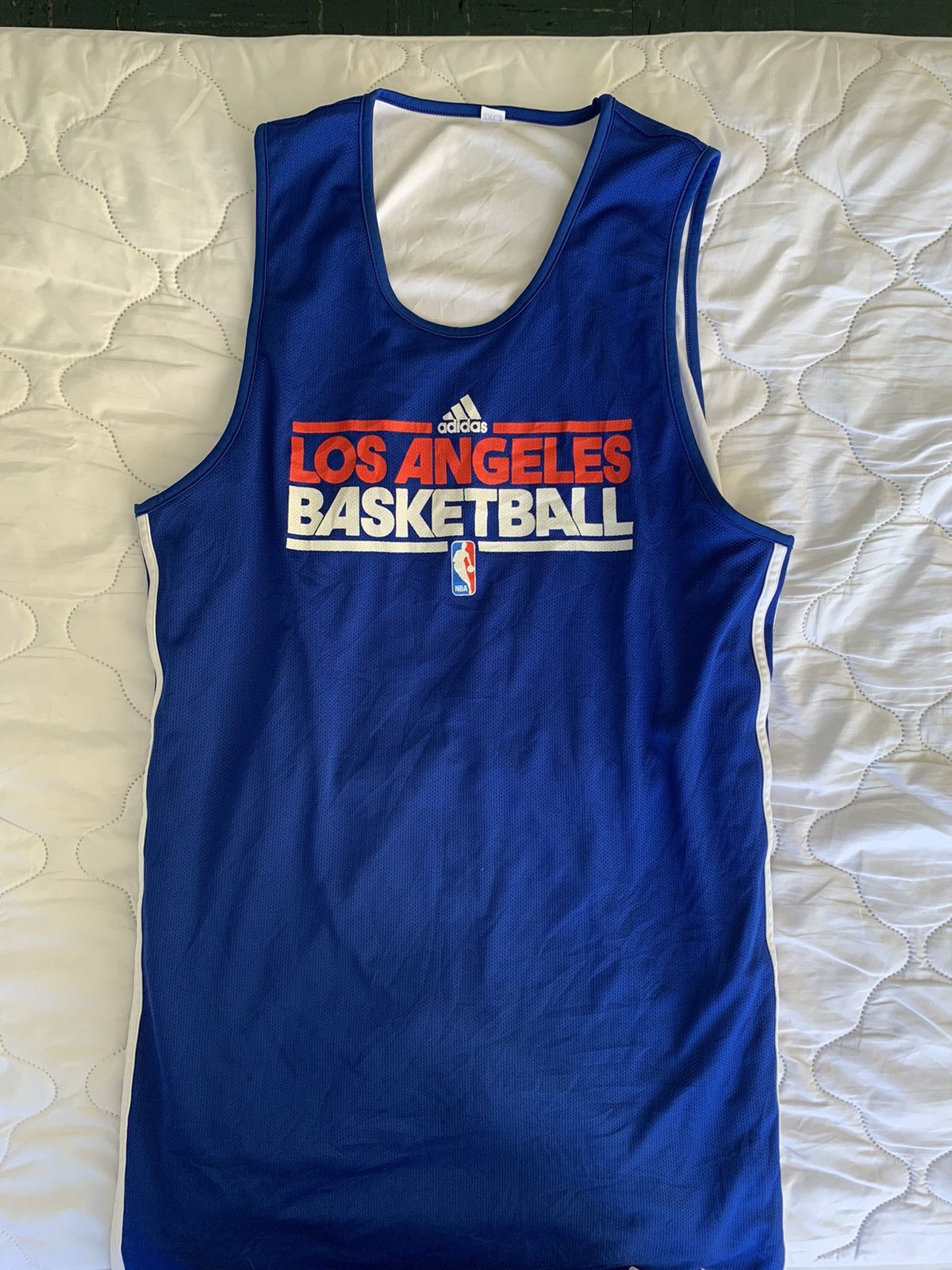 Adidas × NBA LA Clippers authentic team issued jersey XXL + 3 length Size US XXL / EU 58 / 5 - 2 Thumbnail