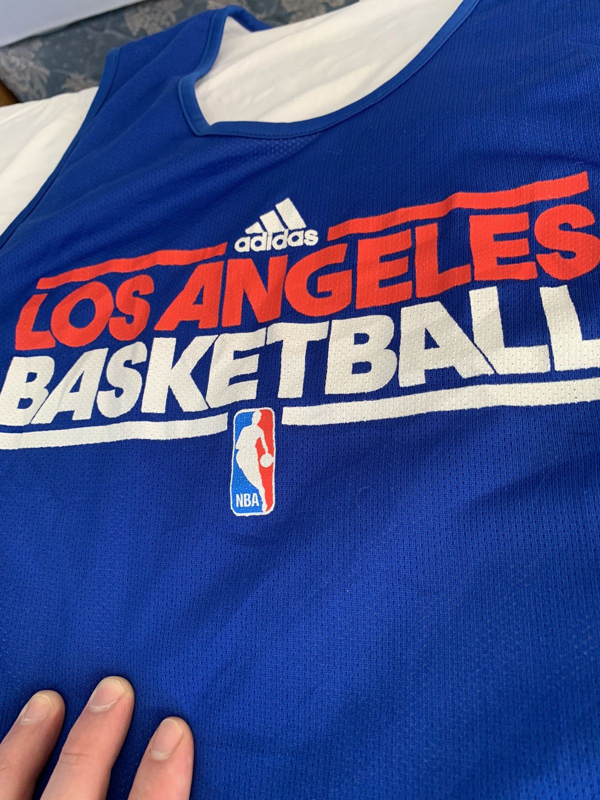 Adidas × NBA LA Clippers authentic team issued jersey XXL + 3 length Size US XXL / EU 58 / 5 - 1 Thumbnail