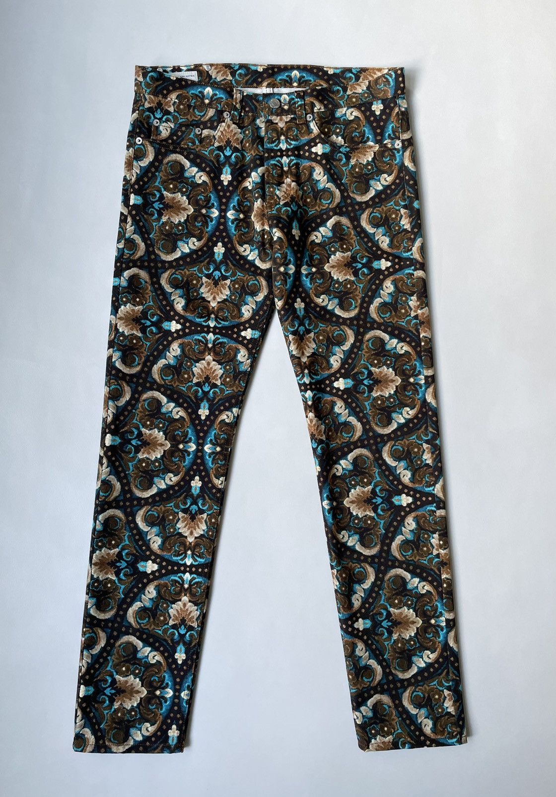 Dries Van Noten A/W 20 Floral Print Jeans Size US 30 / EU 46 - 1 Thumbnail