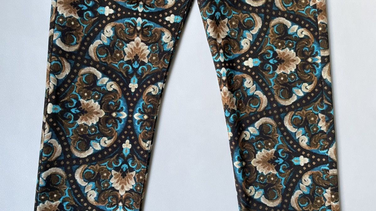 Dries Van Noten A/W 20 Floral Print Jeans Size US 30 / EU 46 - 6 Thumbnail
