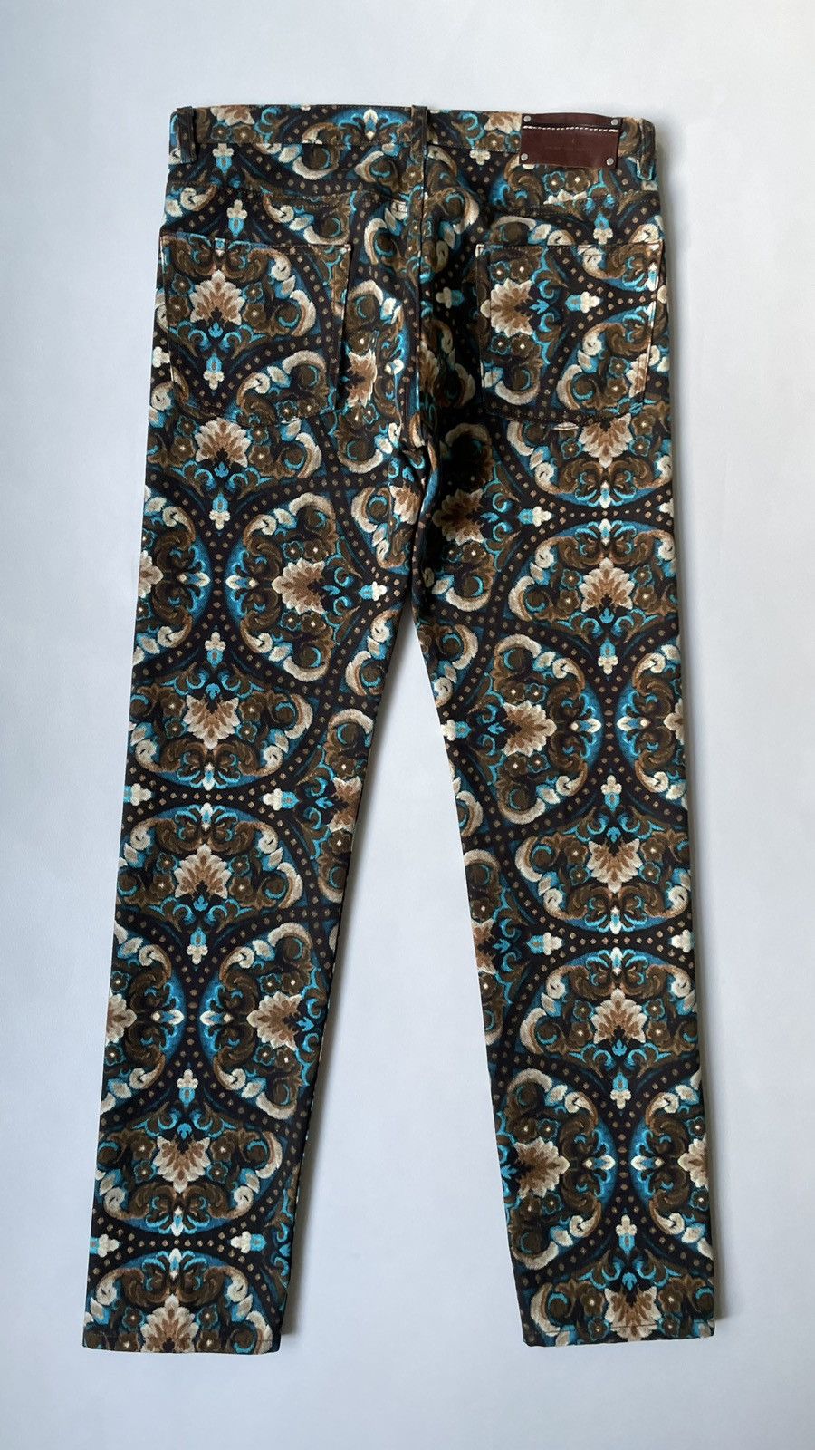 Dries Van Noten A/W 20 Floral Print Jeans Size US 30 / EU 46 - 8 Thumbnail