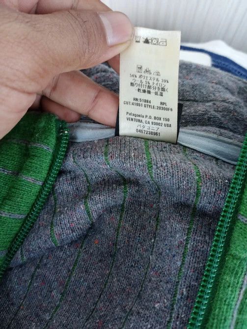 Patagonia Rare Vintage 90s Patagonia Zipper Up Jacket Size US S / EU 44-46 / 1 - 5 Thumbnail